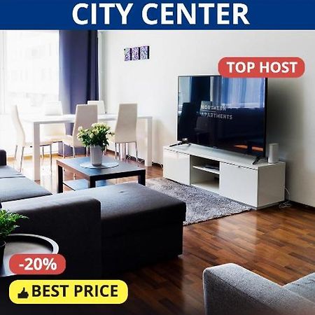 Oulu City Center 4-Room Apartment Parking Exteriör bild